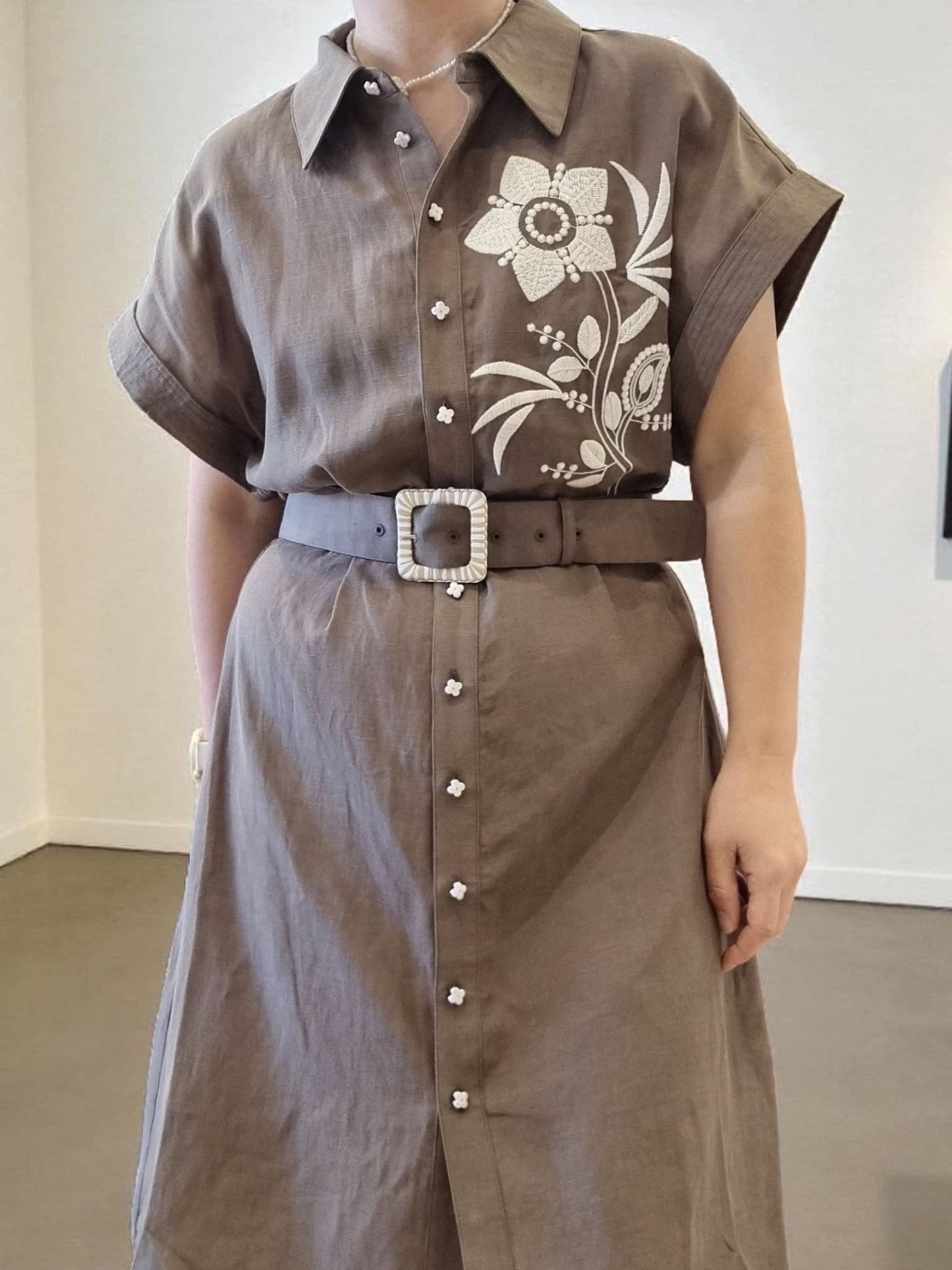Alexander Embroidered Dress