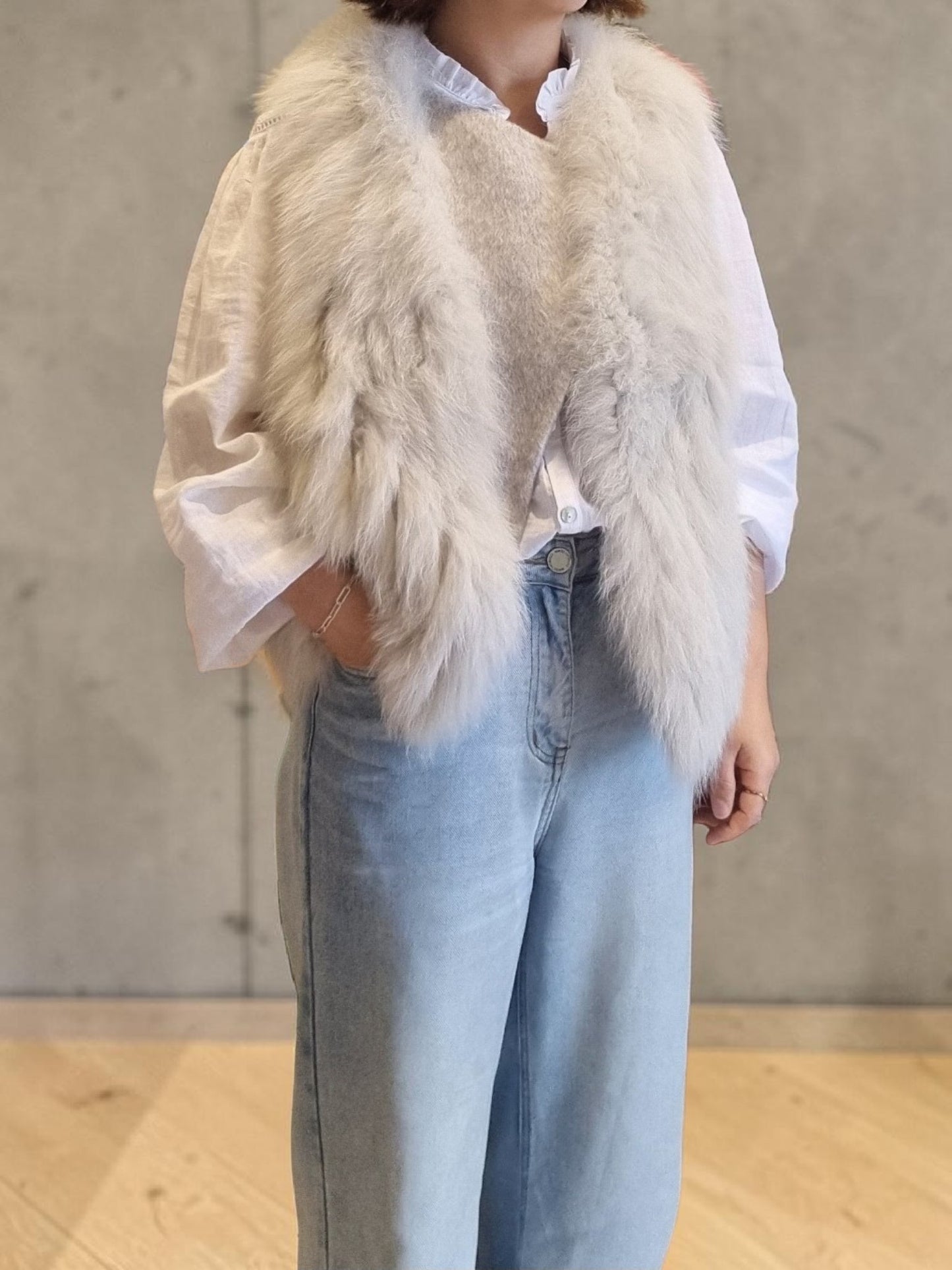 Cassidy Fox Fur Vest