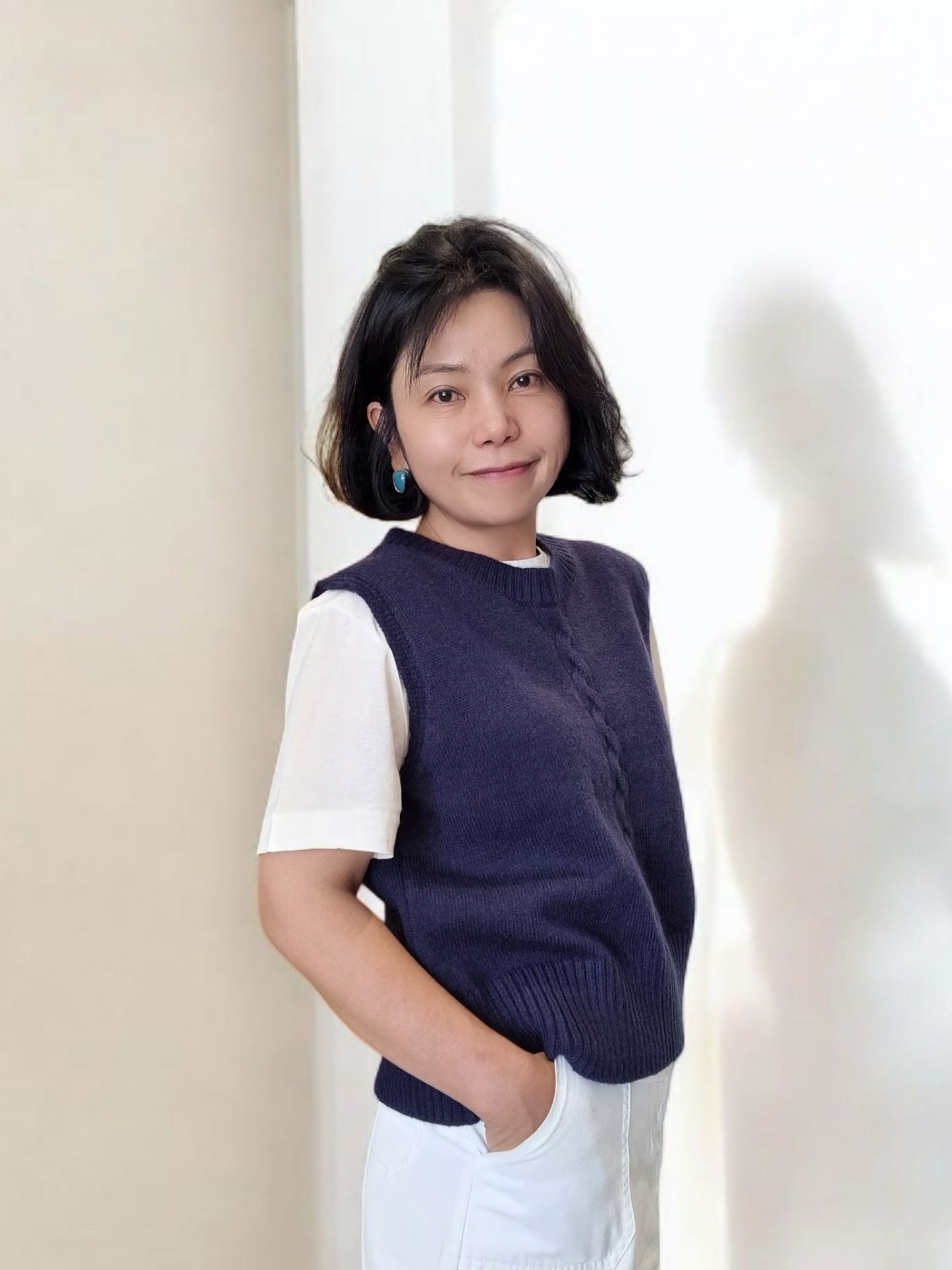 E Back Open Vest