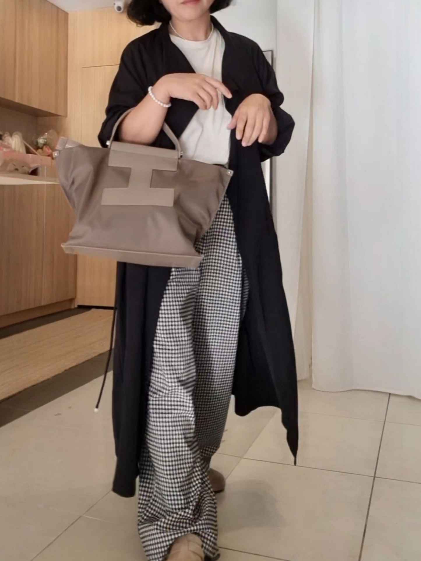 Black Long Trench