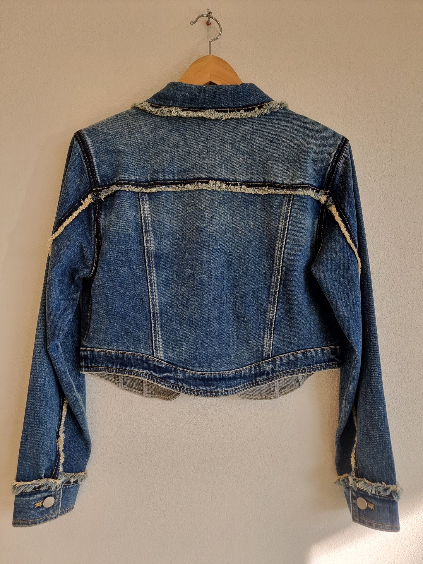 Crop denim jaket
