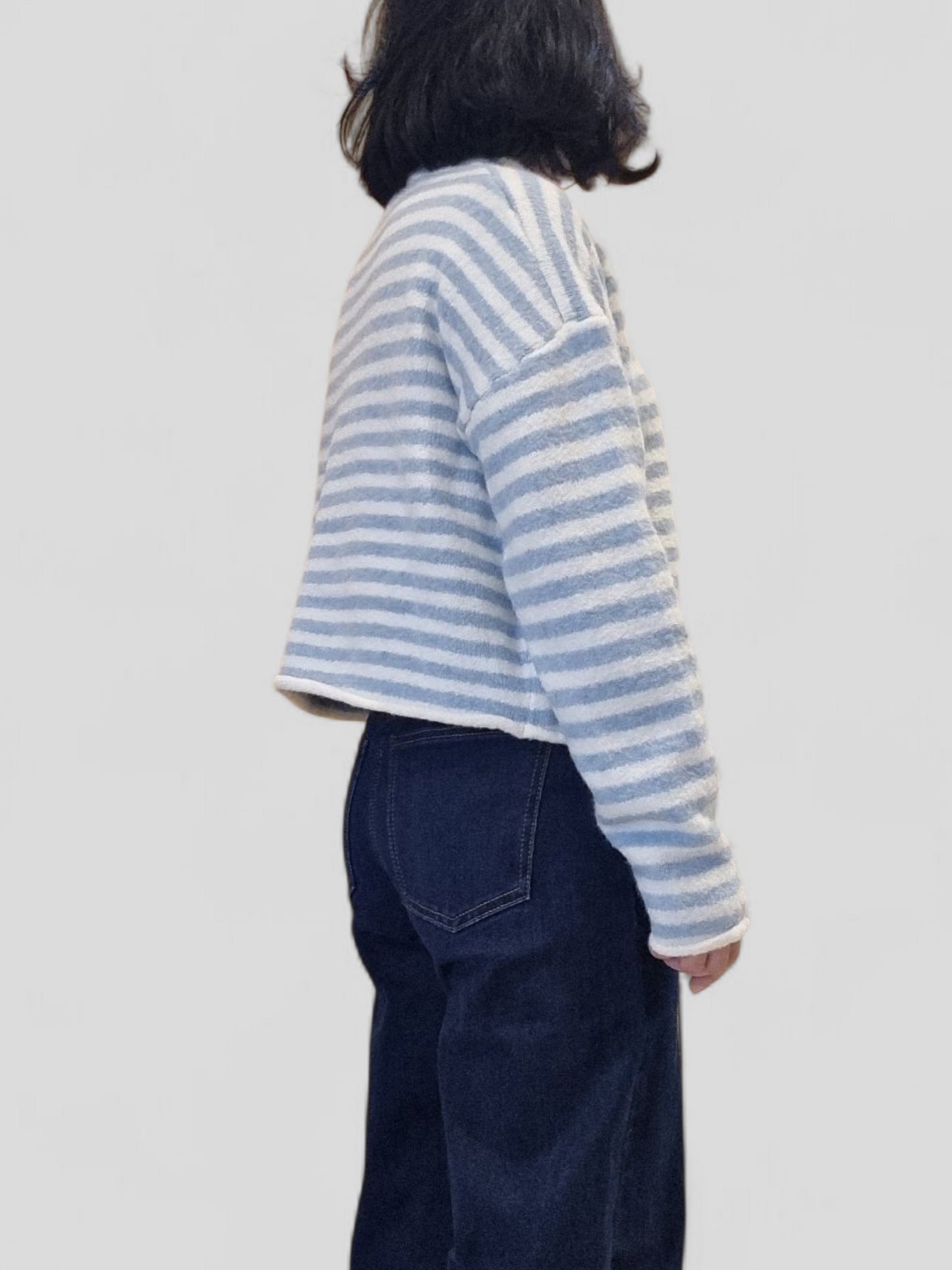 Blue Stripe Cardigan