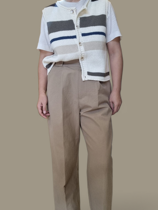 Stripe Raya Vest