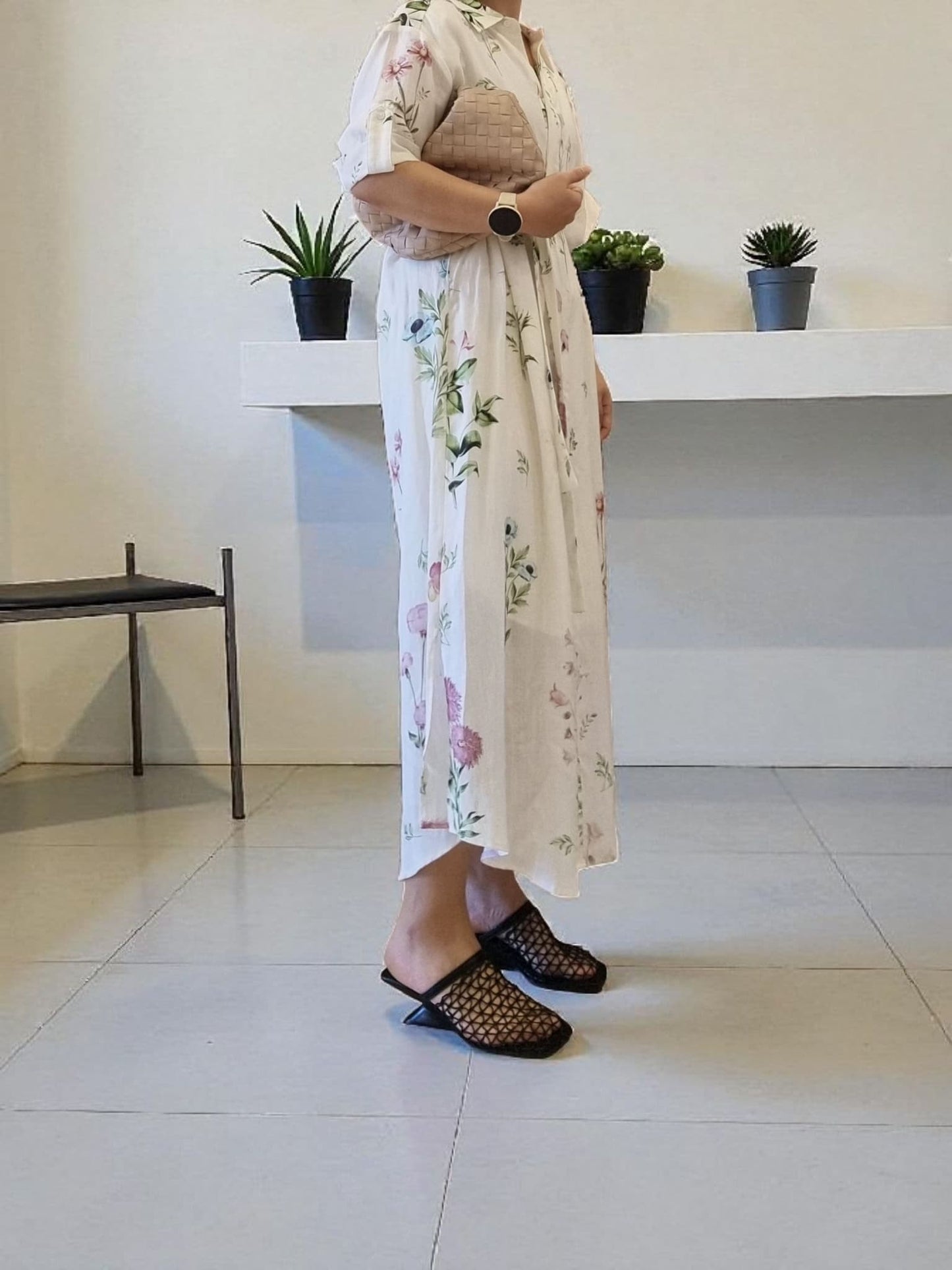 MISSIKA PRINTED LONG DRESS