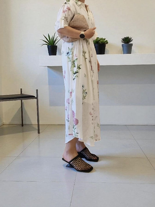 MISSIKA PRINTED LONG DRESS