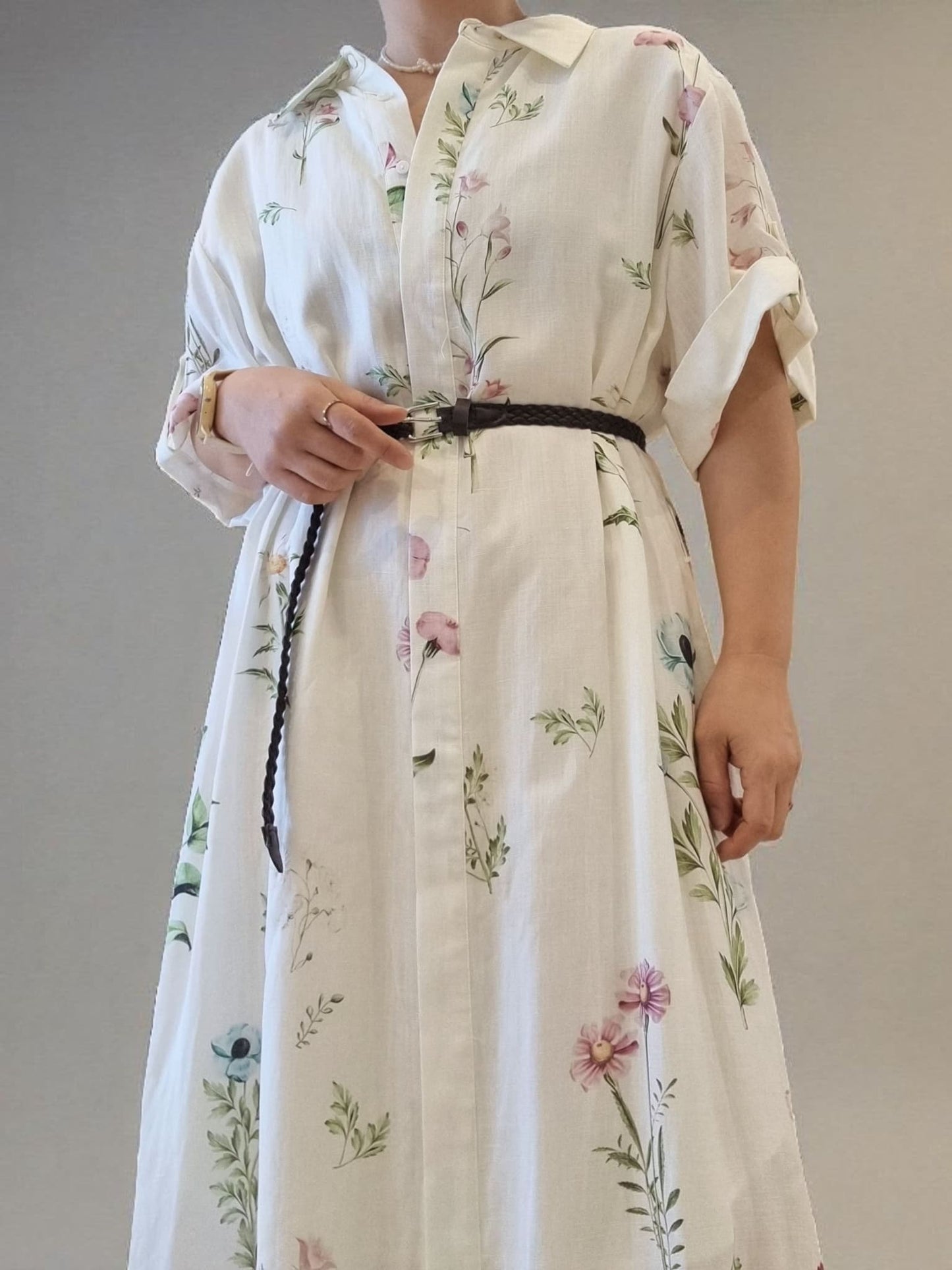 MISSIKA PRINTED LONG DRESS