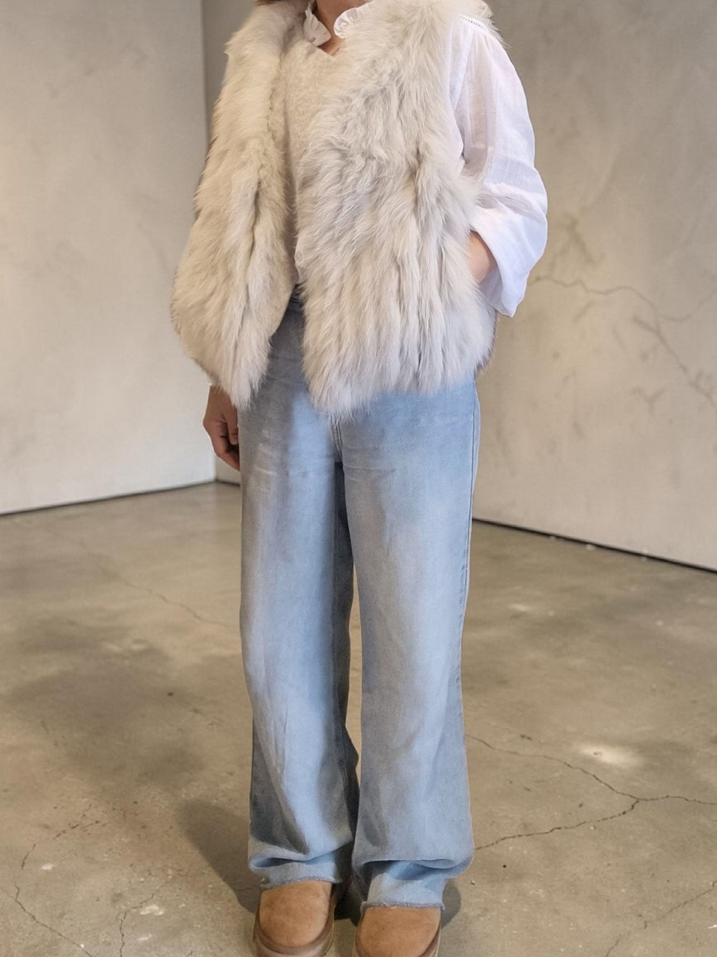 Cassidy Fox Fur Vest