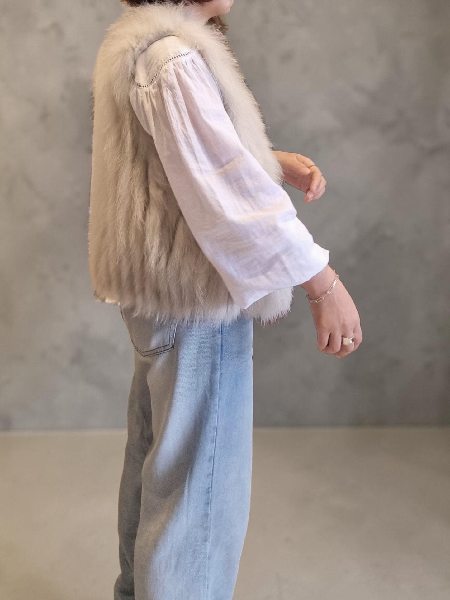 Cassidy Fox Fur Vest