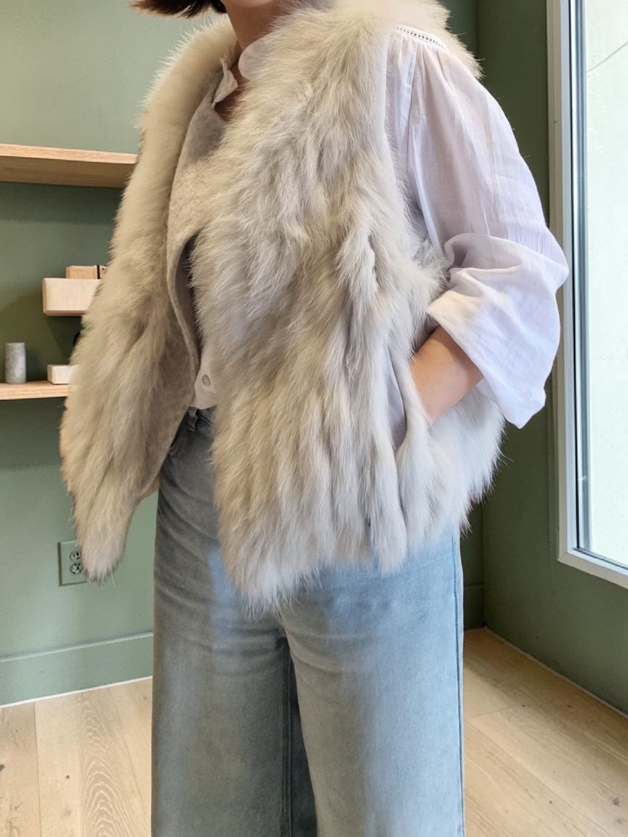 Cassidy Fox Fur Vest