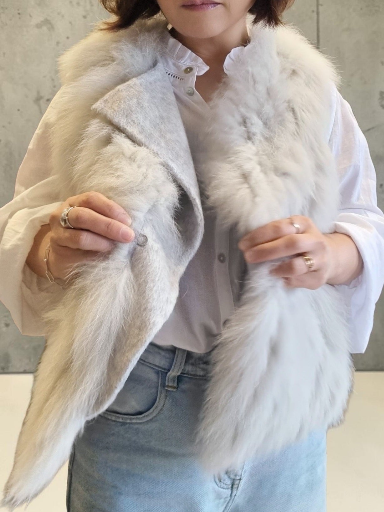 Cassidy Fox Fur Vest