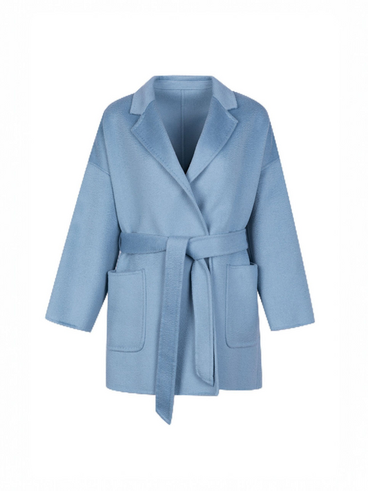 Noelle Merino Wrap Coat