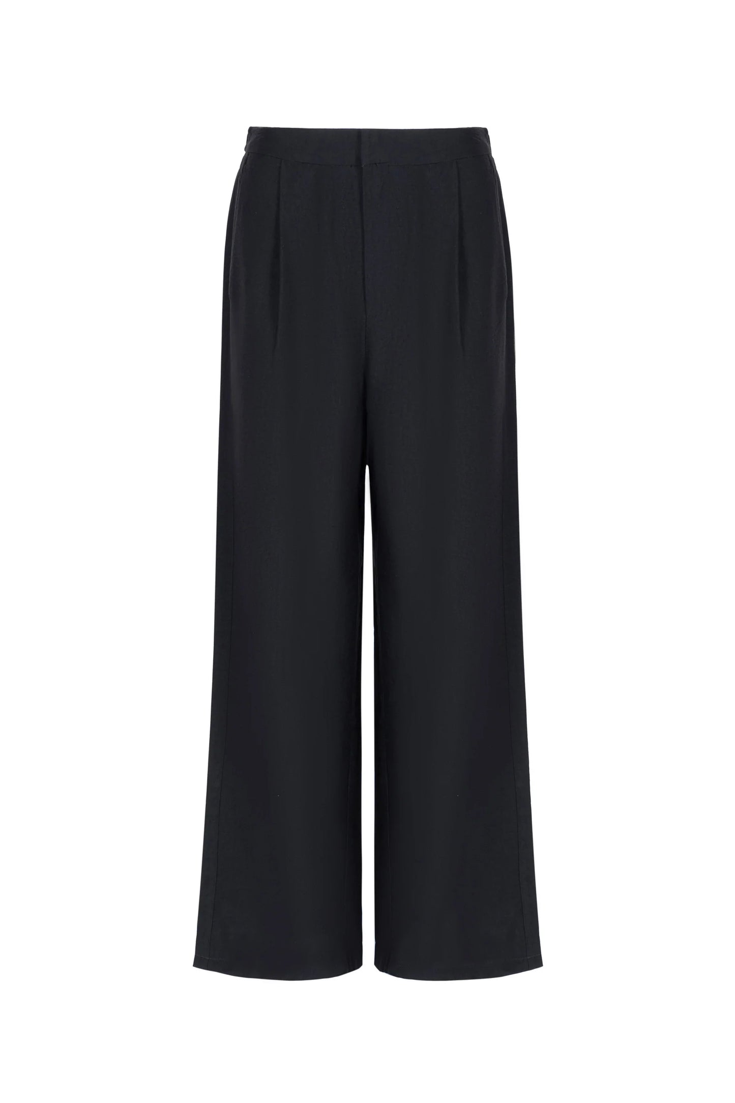 Front studio shot of Black trousers