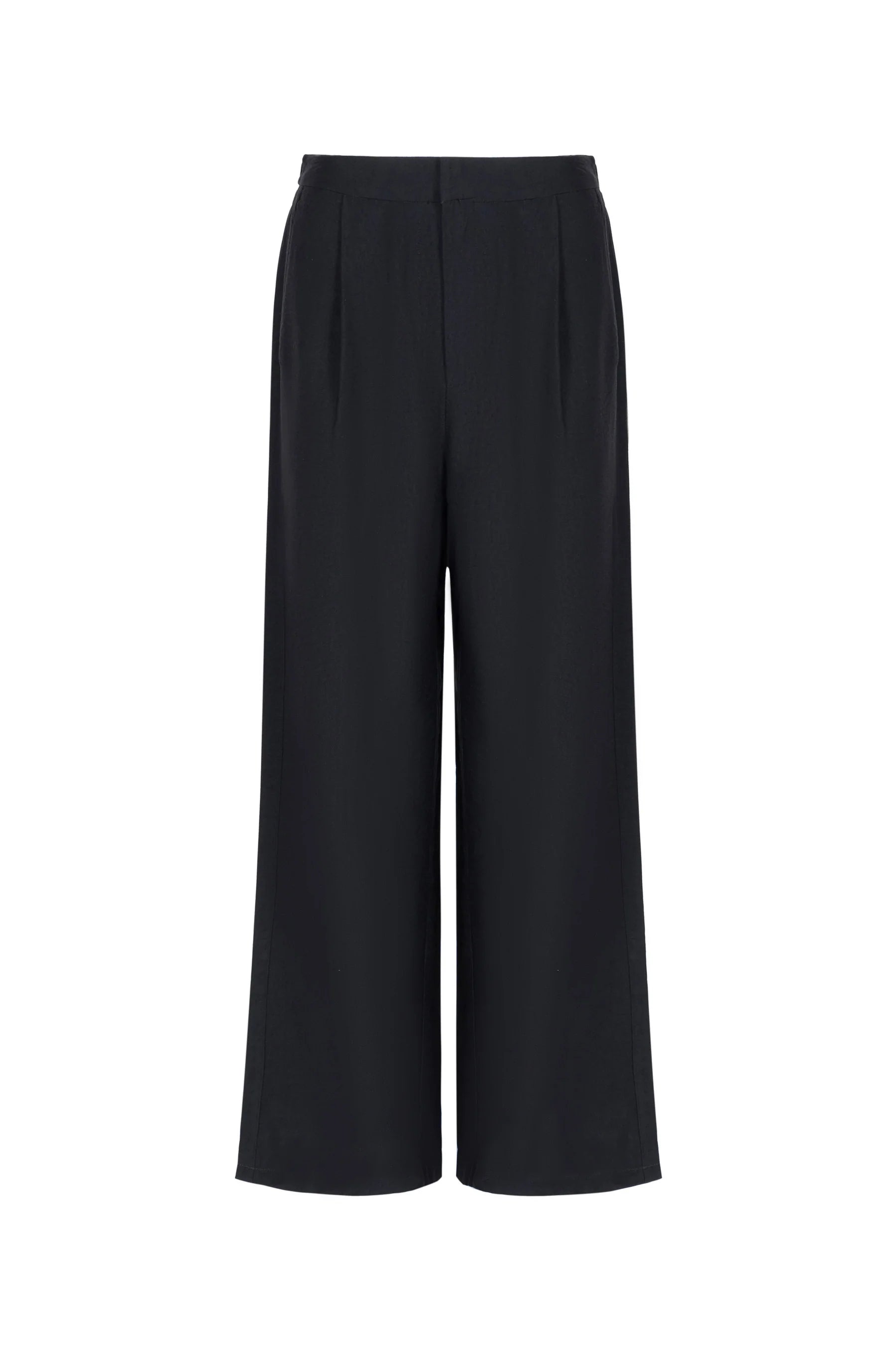 Front studio shot of Black trousers