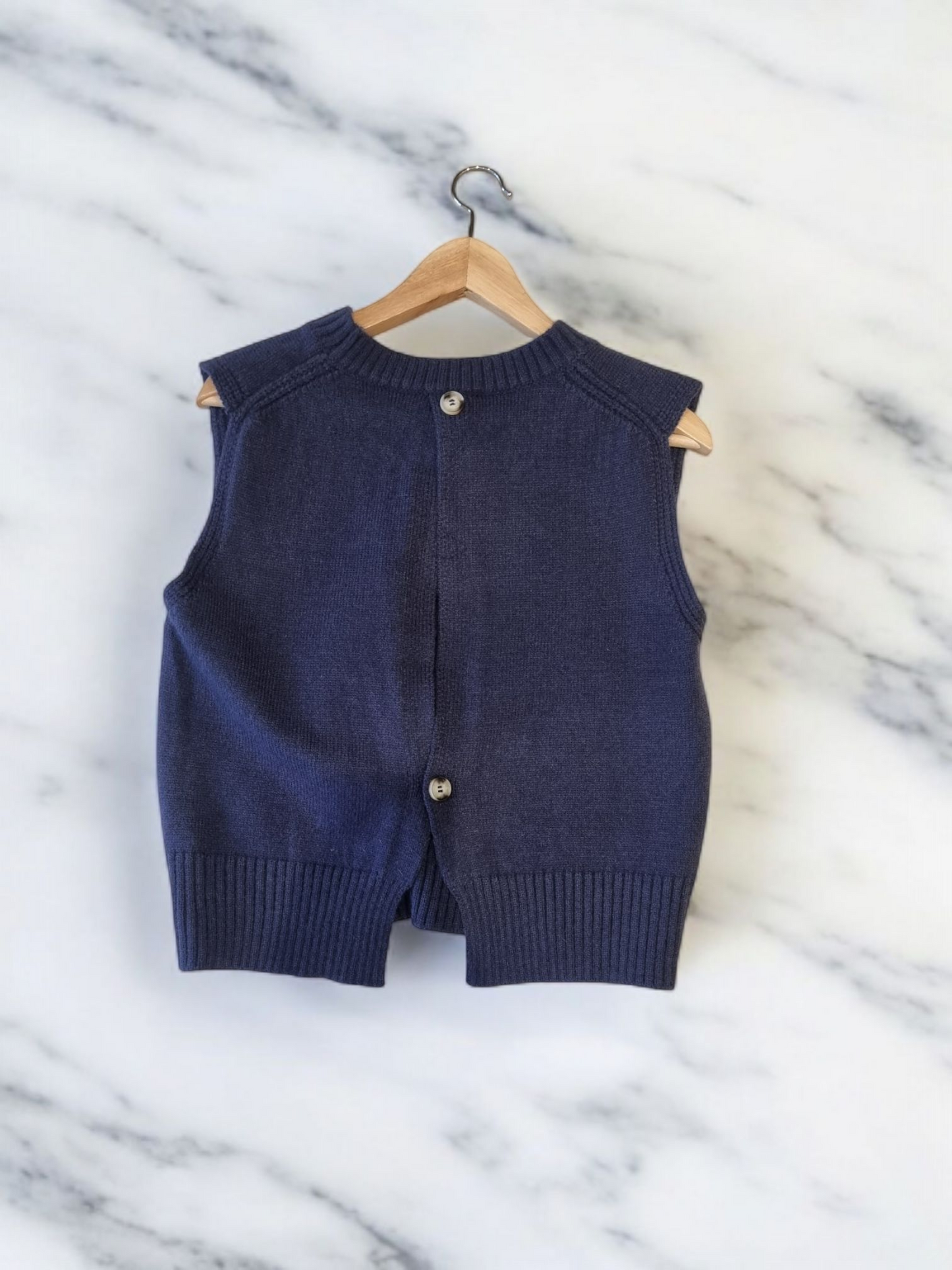 E Back Open Vest