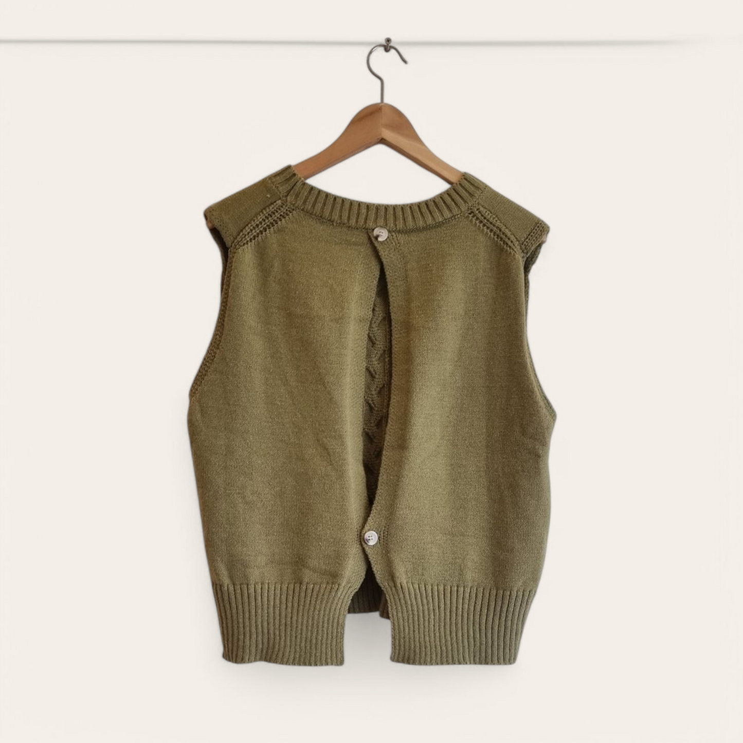 E Back Open Vest