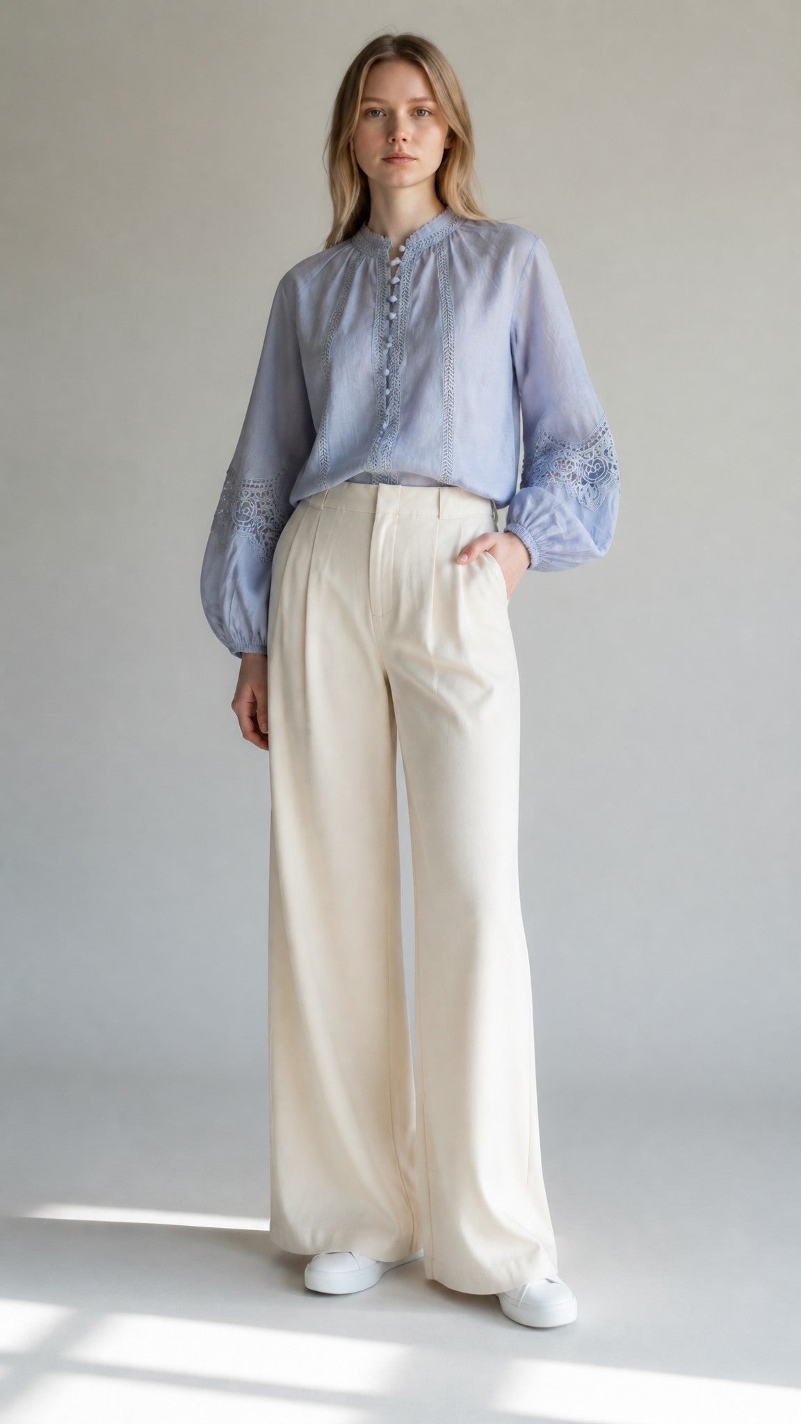 Meissen Linen Blouse