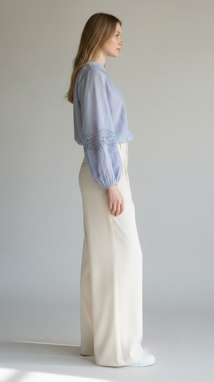 Meissen Linen Blouse