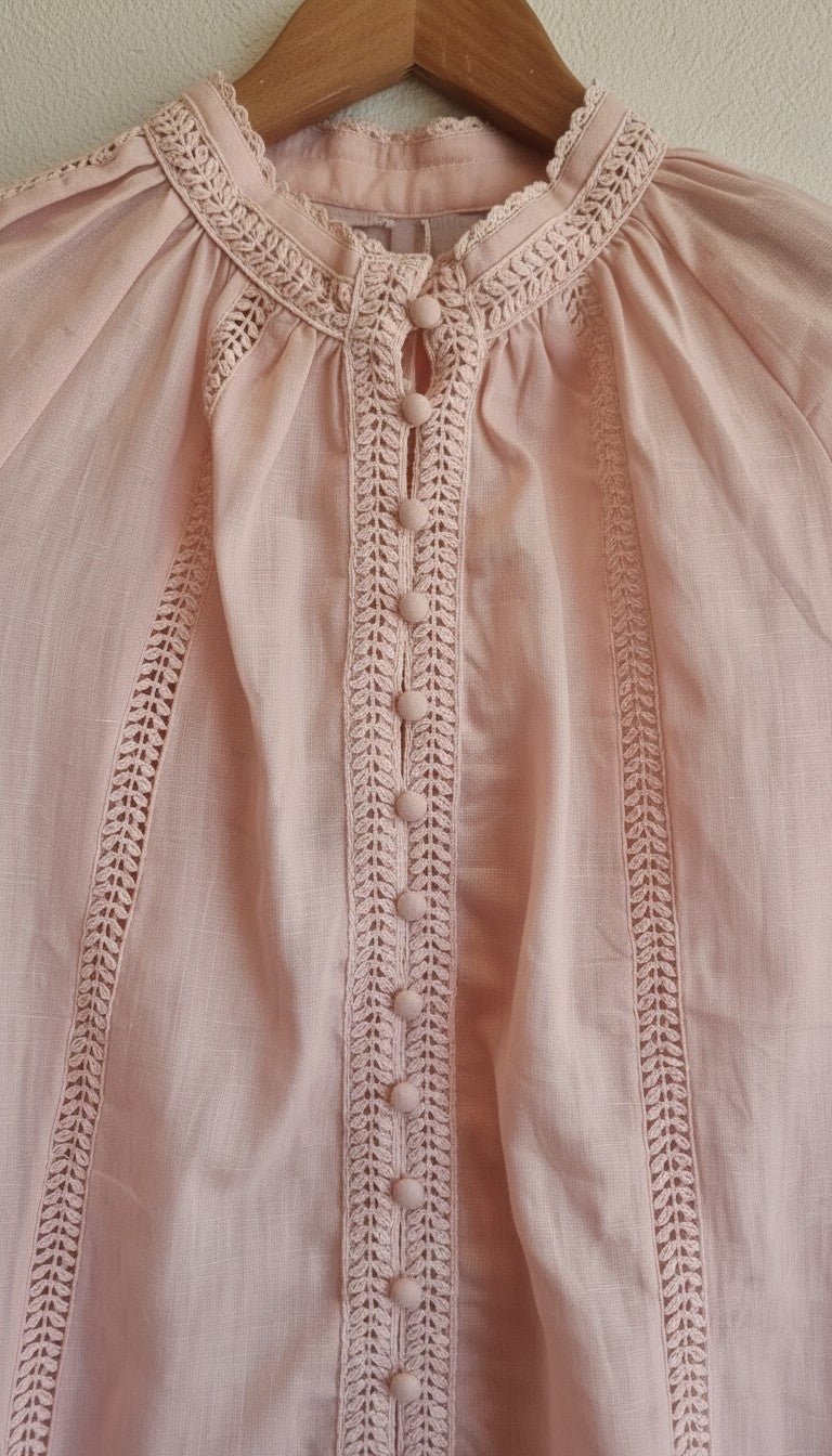 Meissen Linen Blouse
