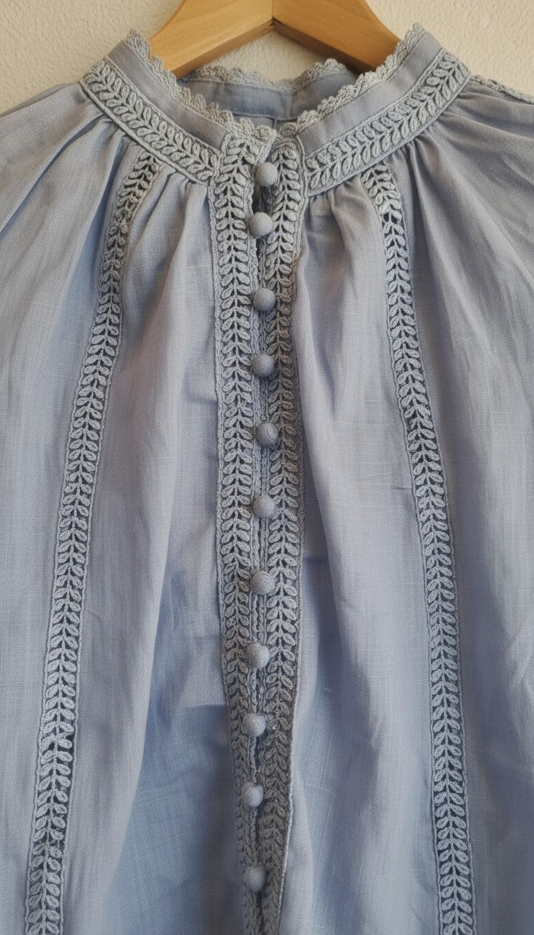 Meissen Linen Blouse