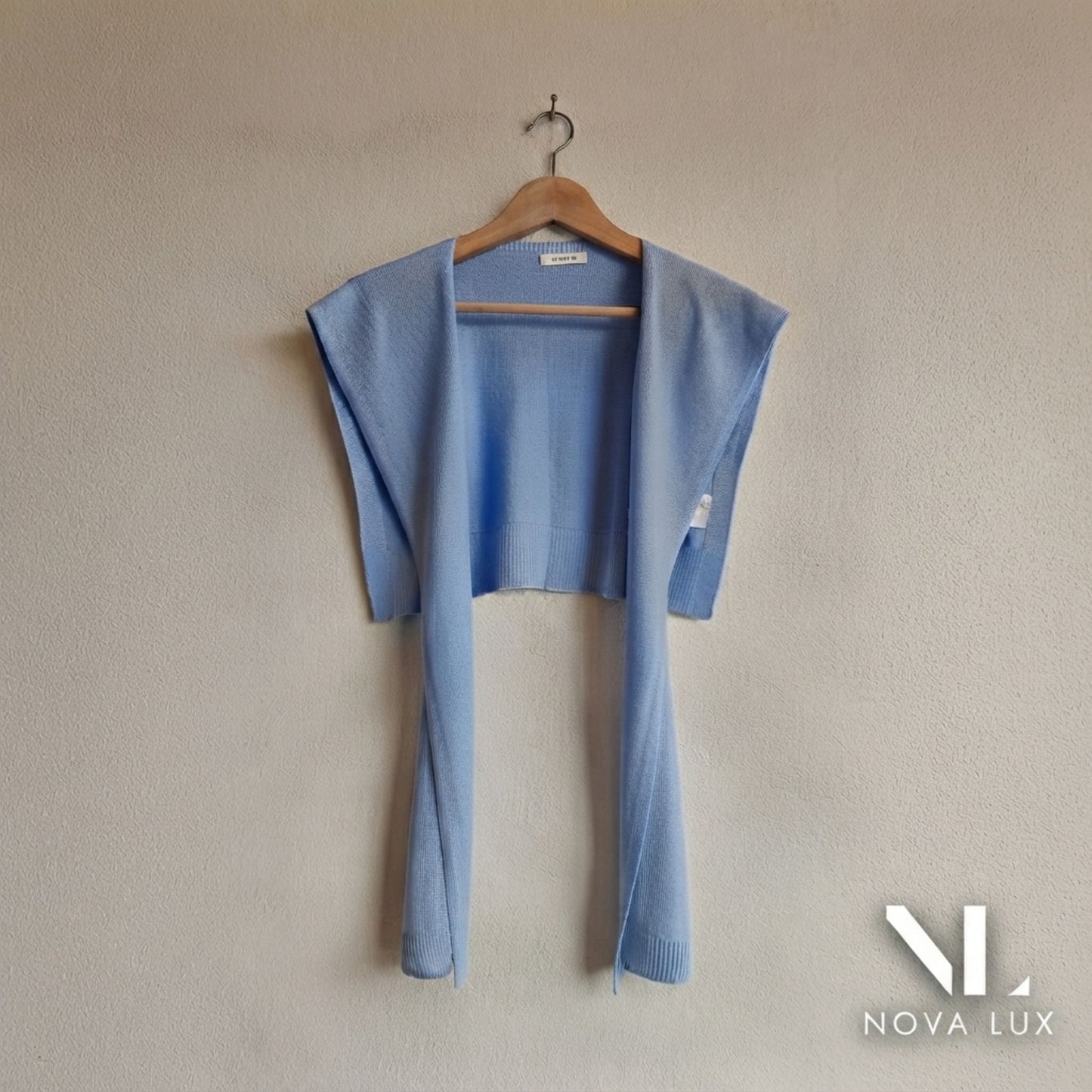 Wool Cotton Shoulder Shawl