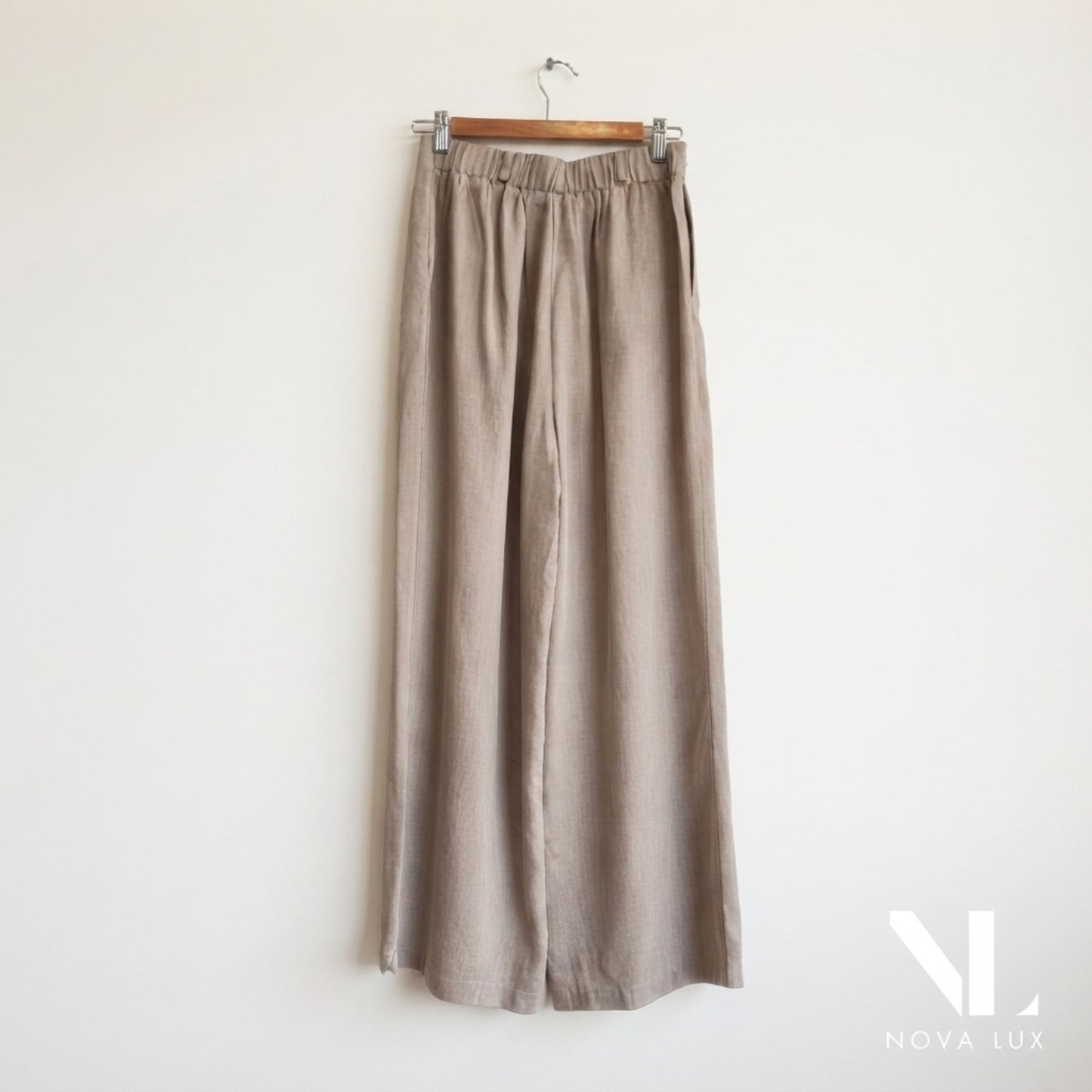 Zita Long Pants Oatmeal