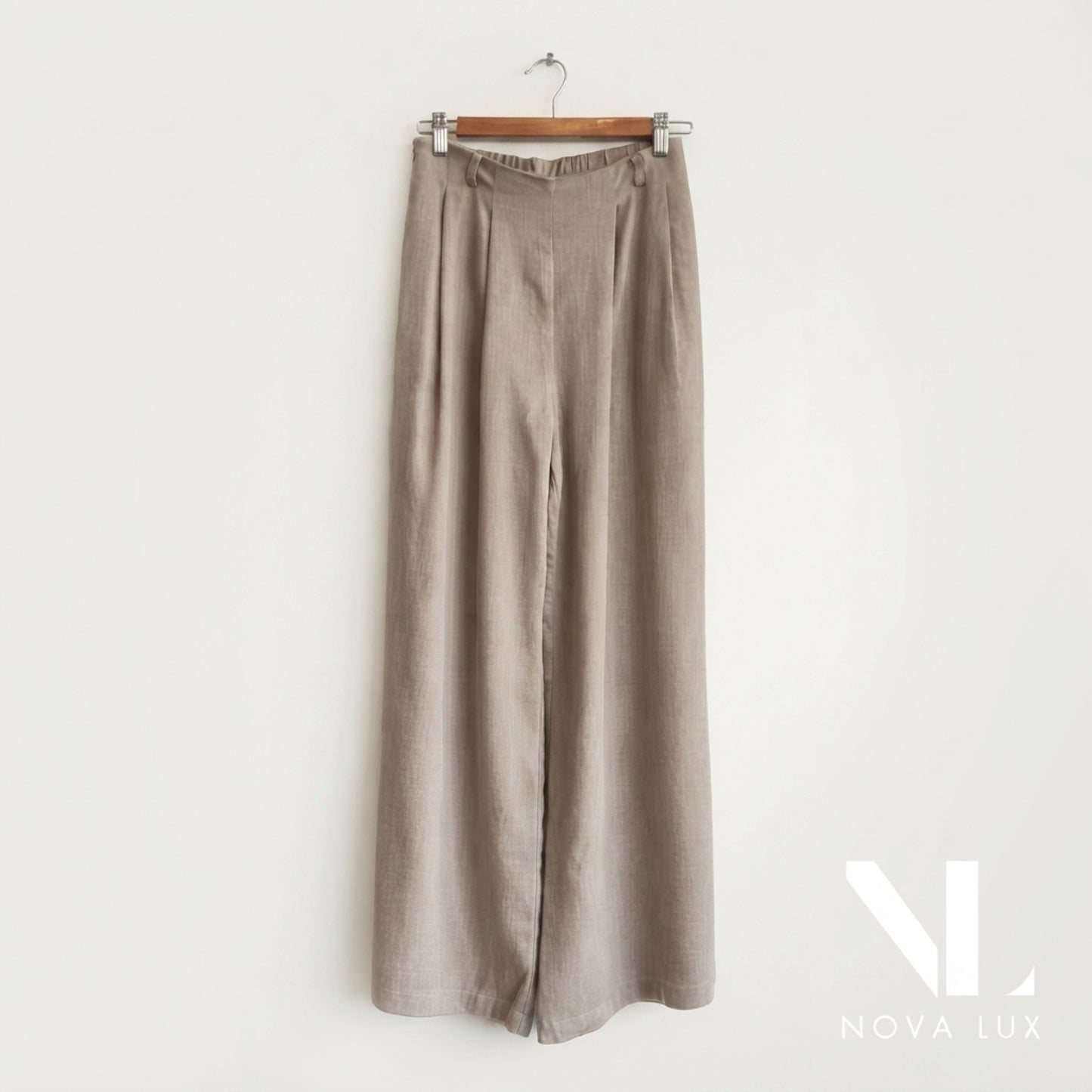 Zita Long Pants Oatmeal