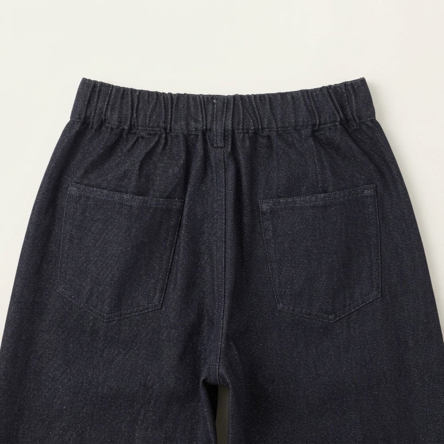 Relaxed Wide Leg Denim Jeans