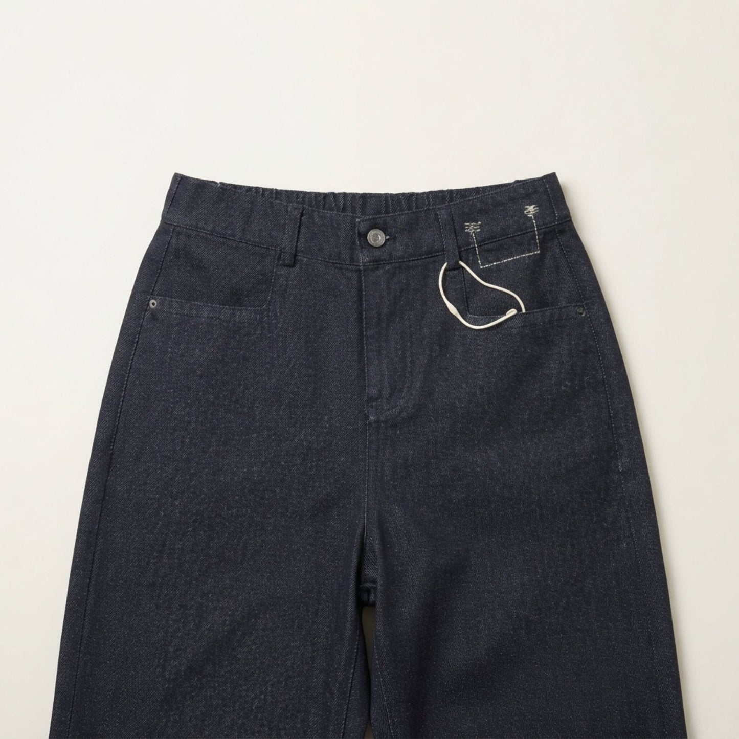 Relaxed Wide Leg Denim Jeans