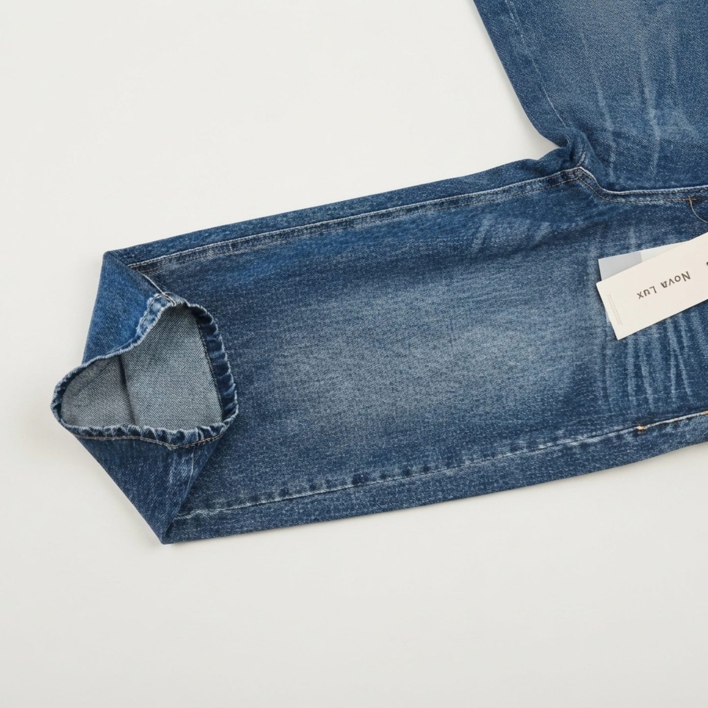 Relaxed Wide Leg Denim Jeans