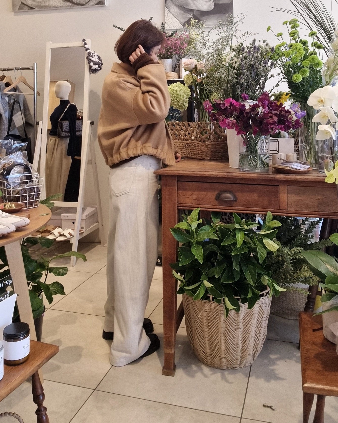 Carmel Wool Short Coat