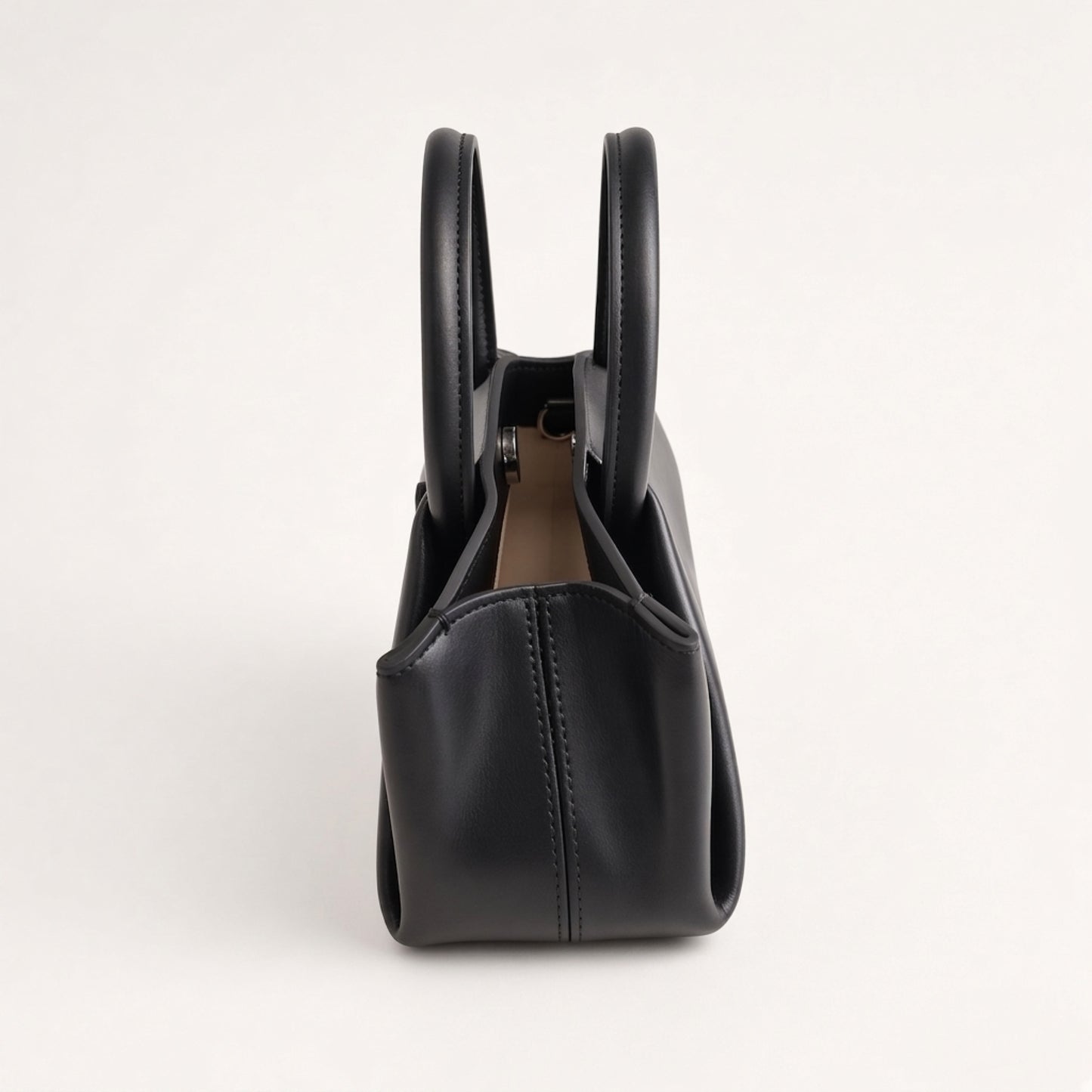 Sculptural Leather Handbag