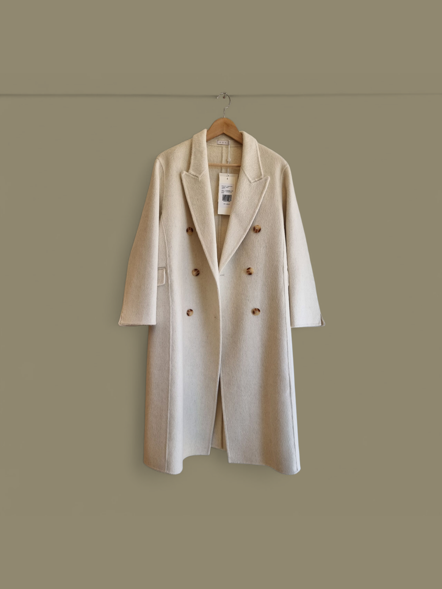 Mona Wool Cream Coat