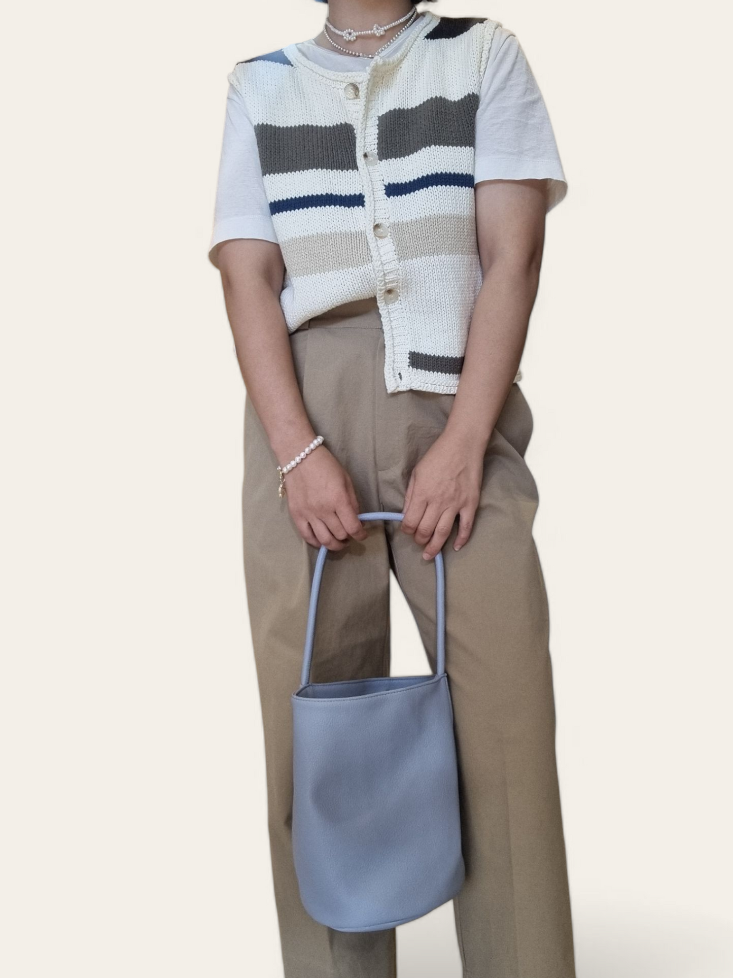 Stripe Raya Vest