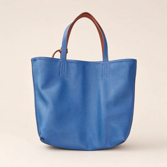 Reversible Leather Tote Bag