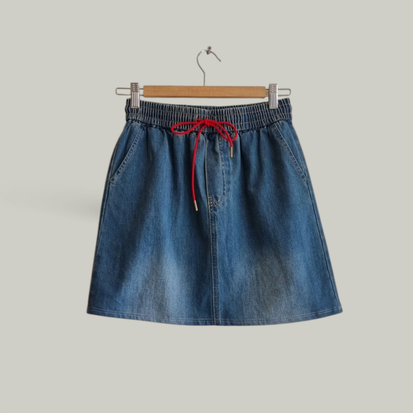 Denim Short Skirt