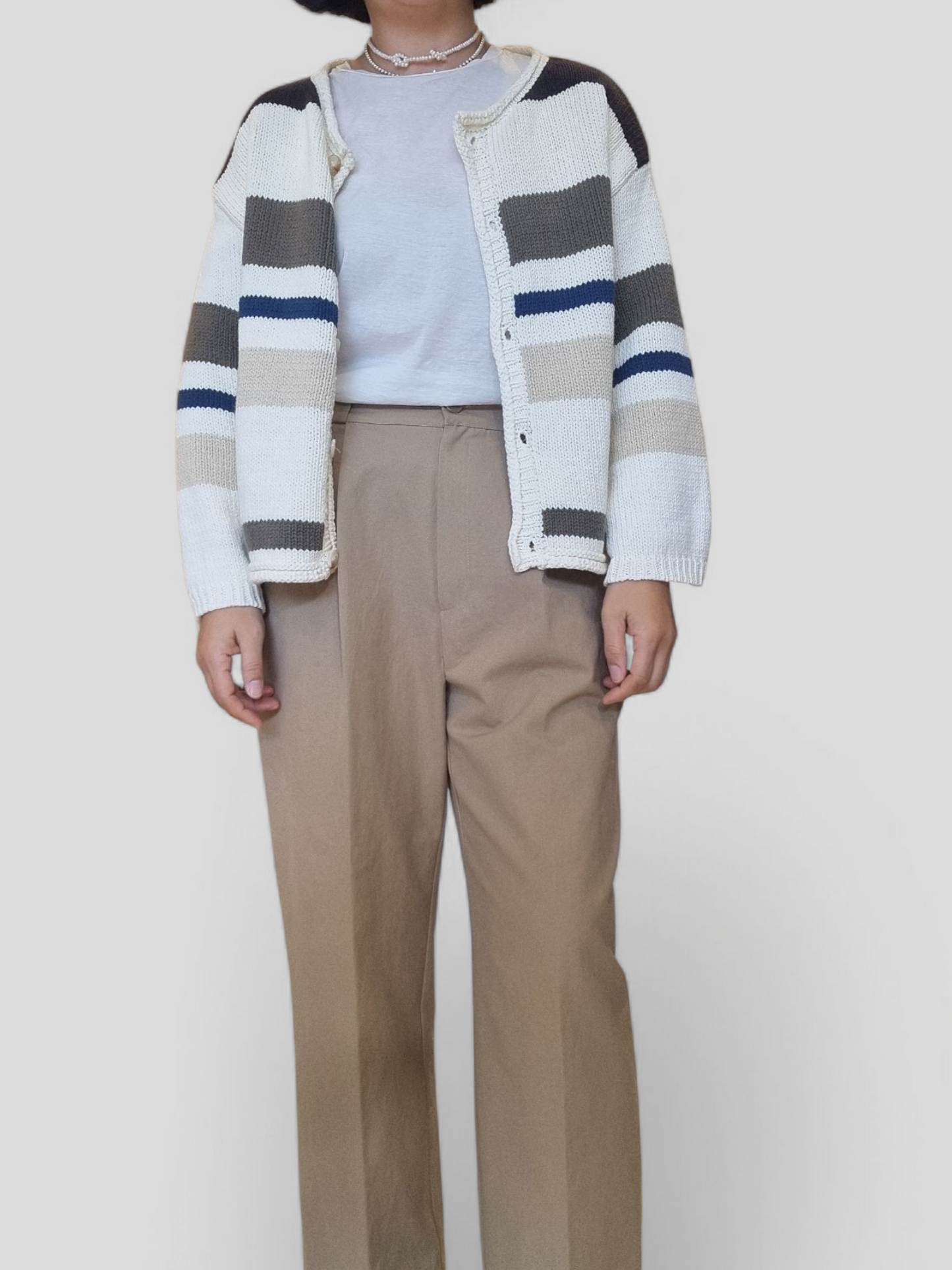 Stripe Raya Cardigan