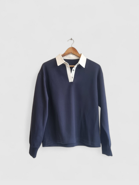 Jane MTM Top Navy