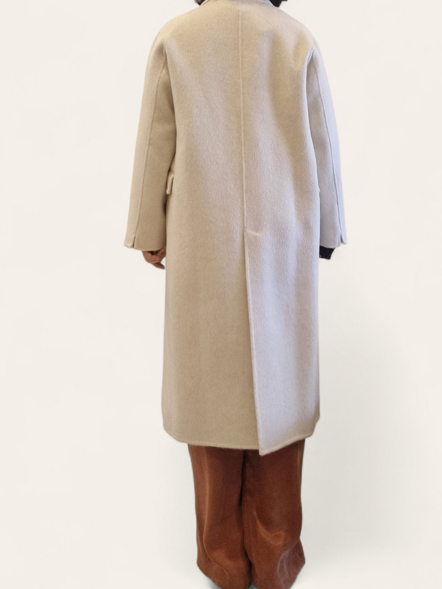 Mona Wool Cream Coat