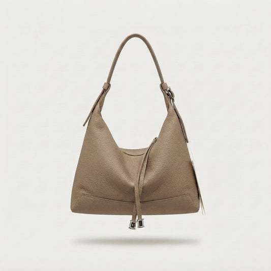 Soft Leather Hobo Bag