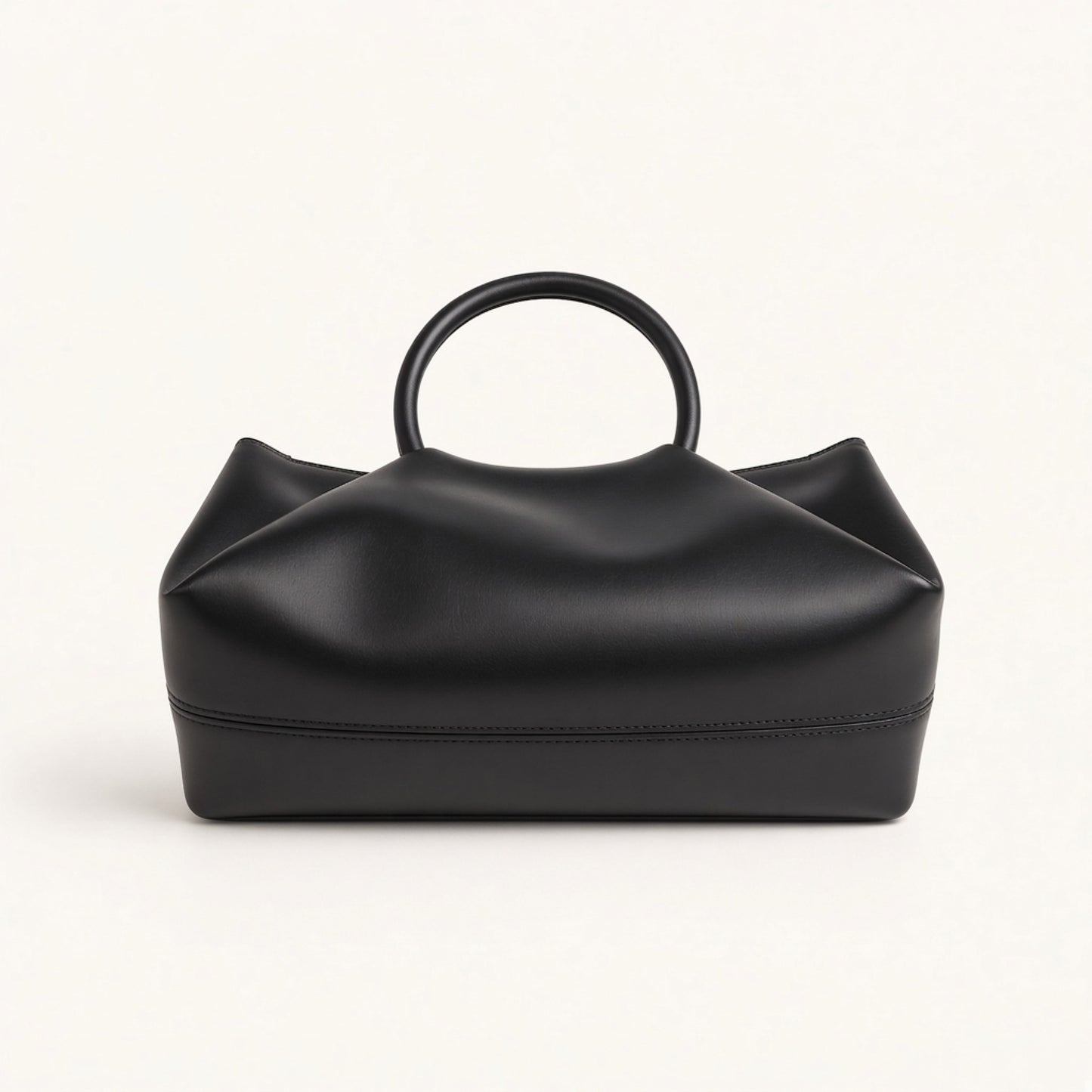 Sculptural Leather Handbag