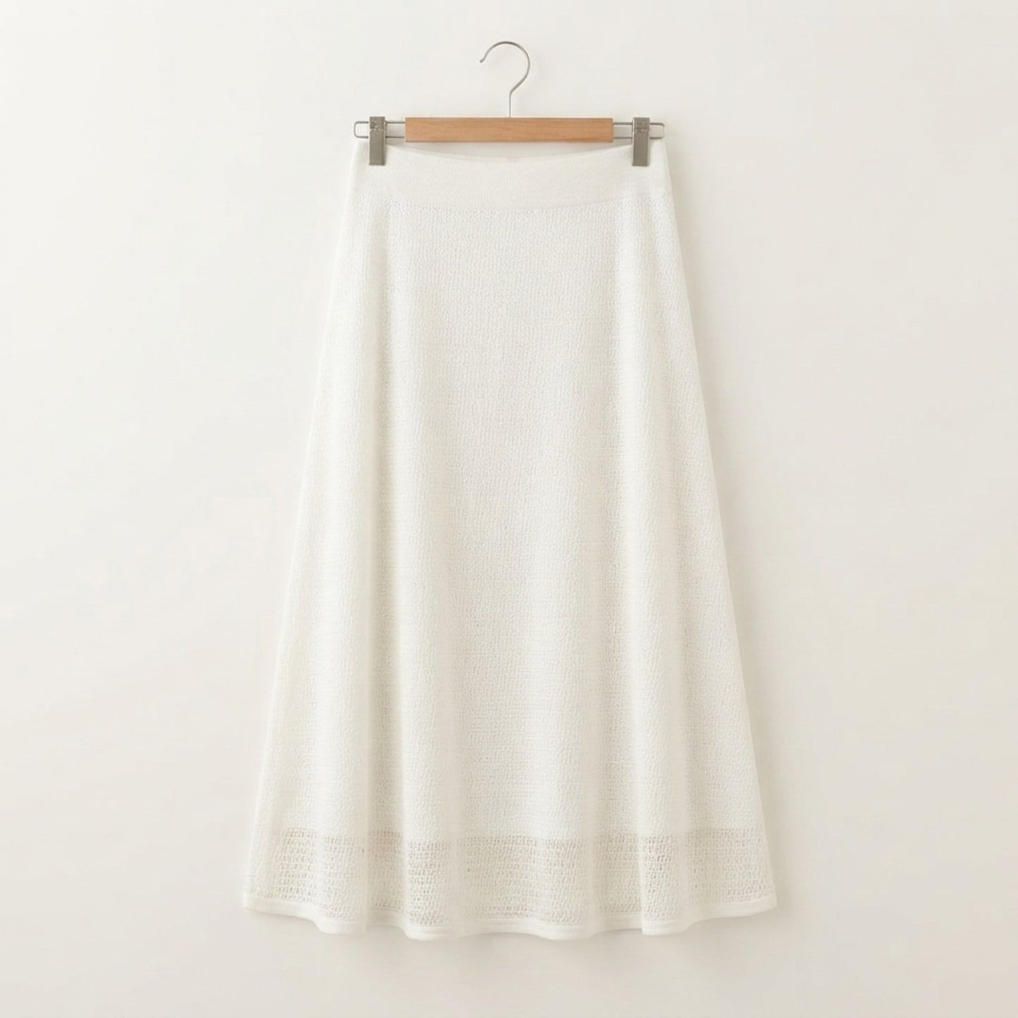 3-Piece Sheer Knit Skirt Set