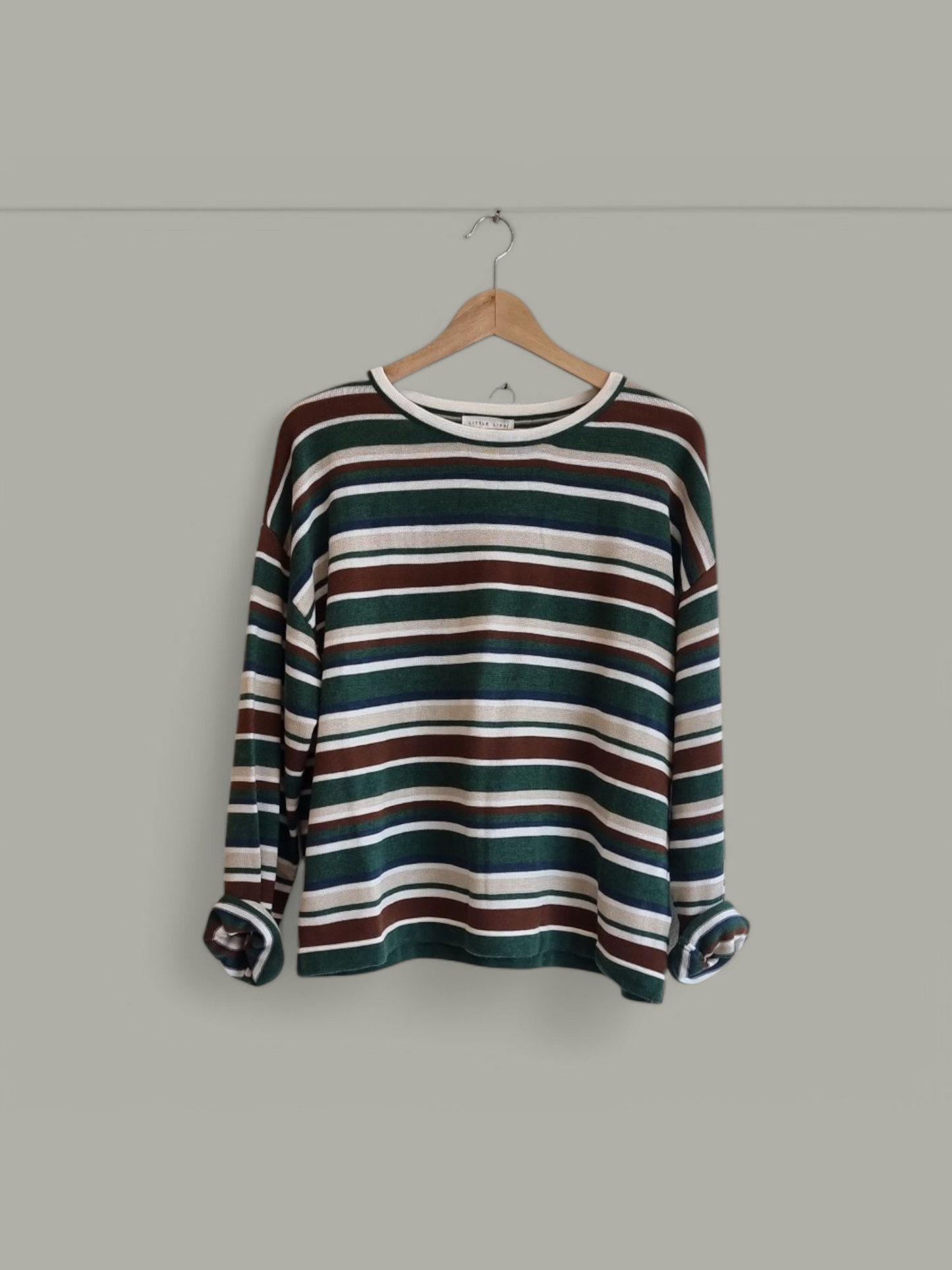 Green Stripe Top