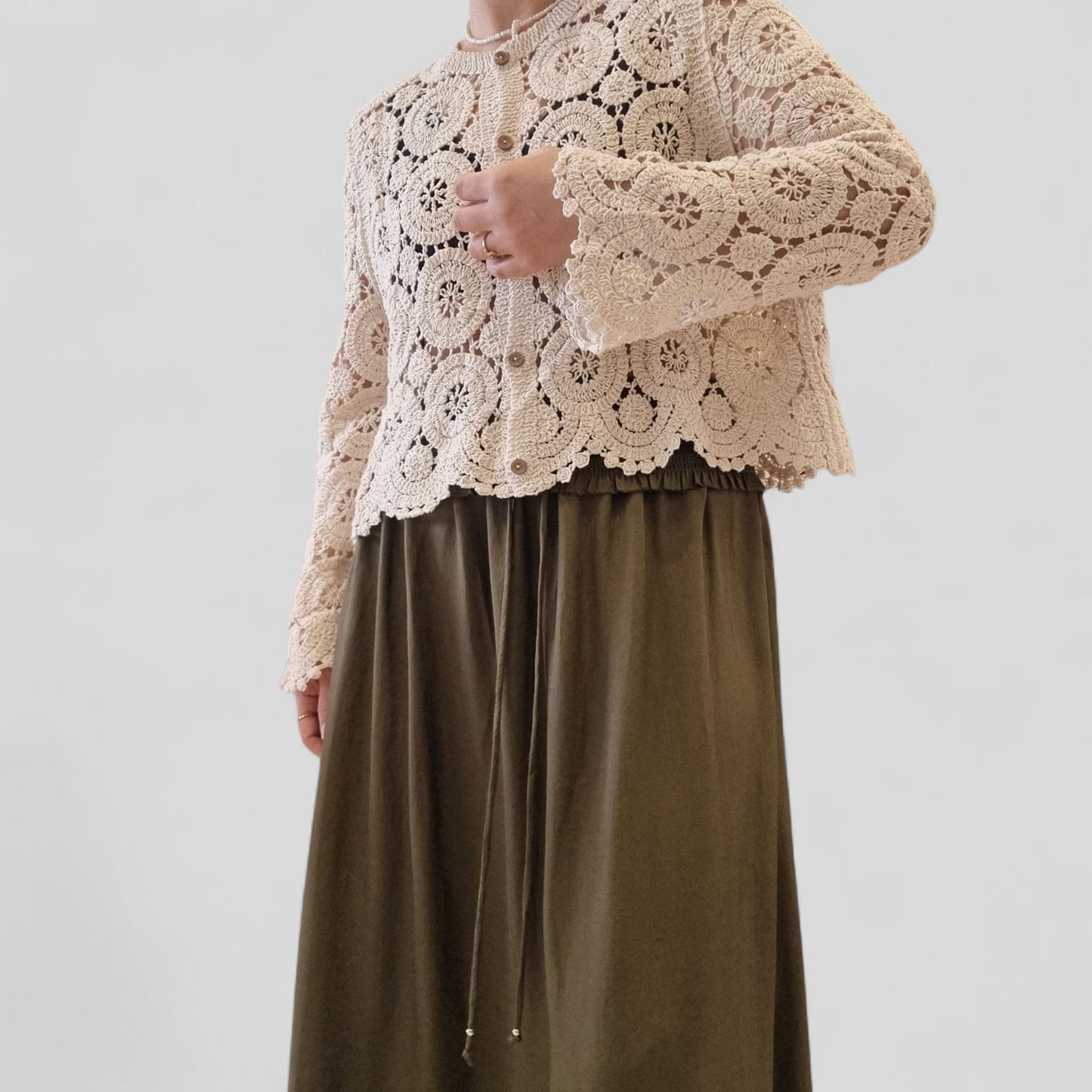 Elise Cotton Cardigan